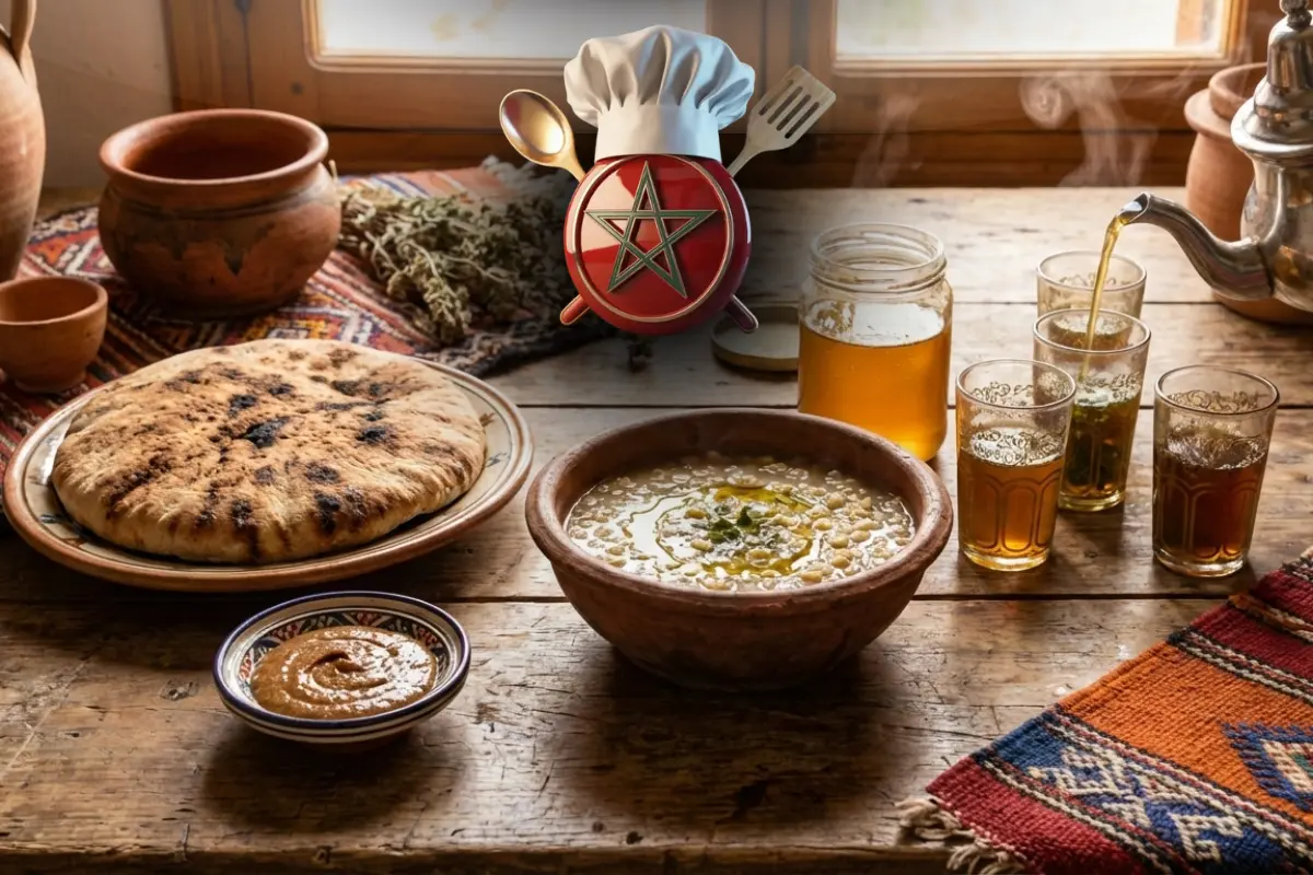 The Amazigh Breakfast Table: Tradition, Nutrition, and Moroccan Culinary Heritage