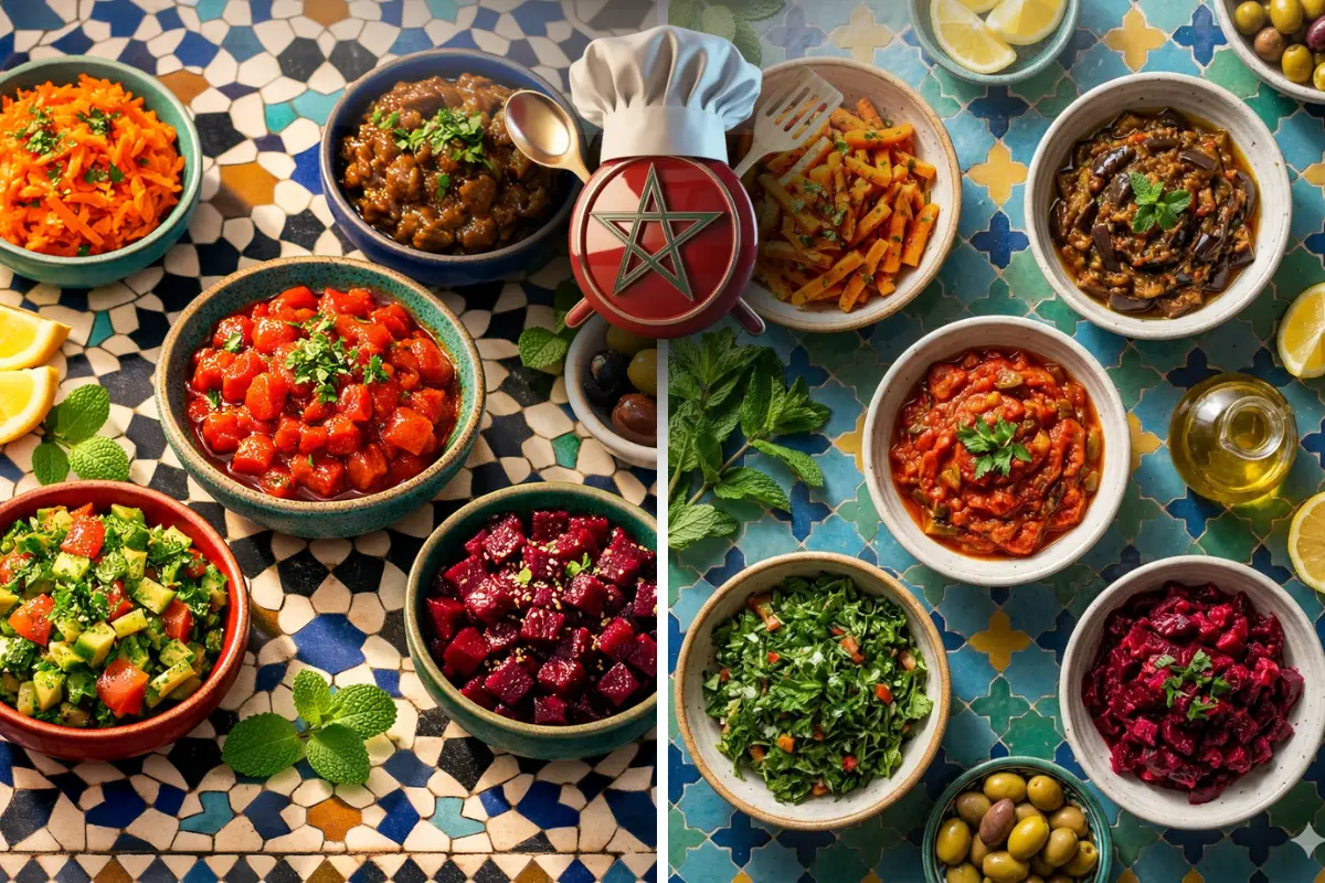 Benefits of Moroccan Salads: A Symphony of Nutrition, Flavor, and Tradition