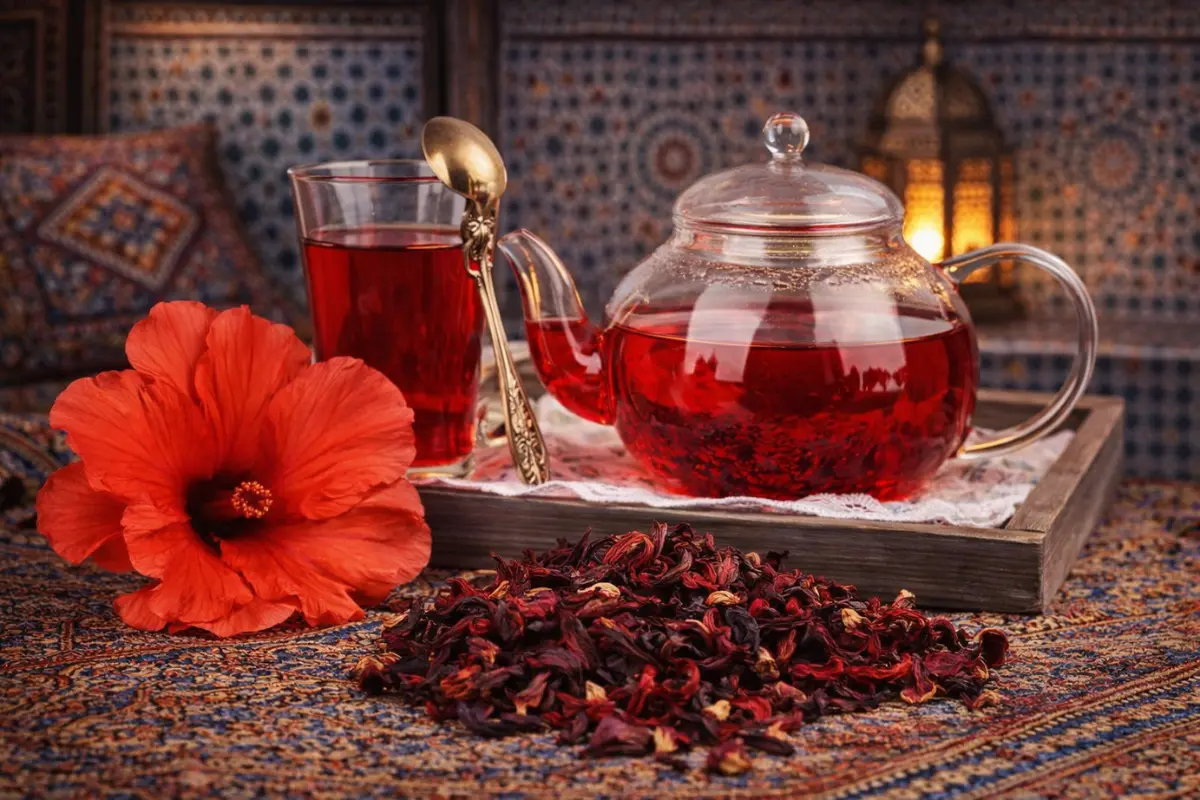 Rose Hip & Hibiscus Tea