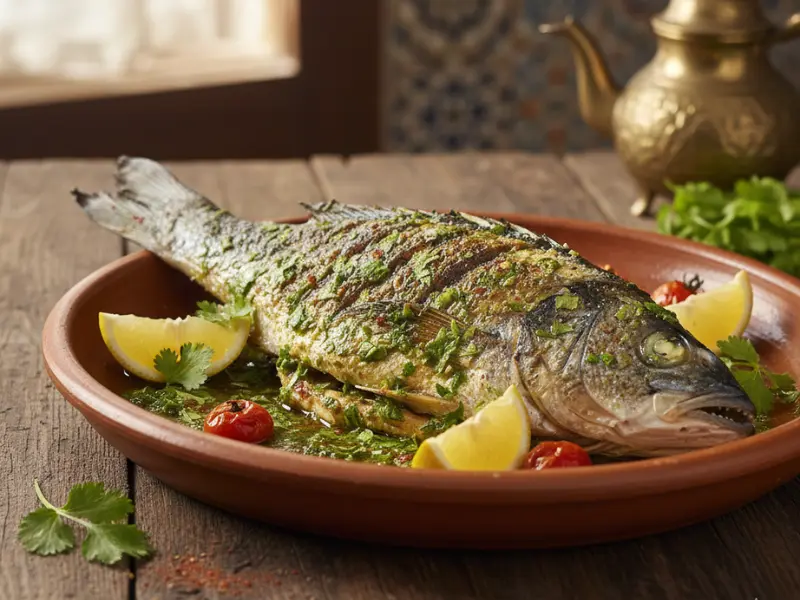 Chermoula Grilled Fish