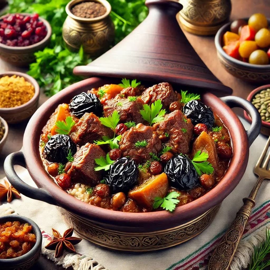 Lamb Tajine with Prunes