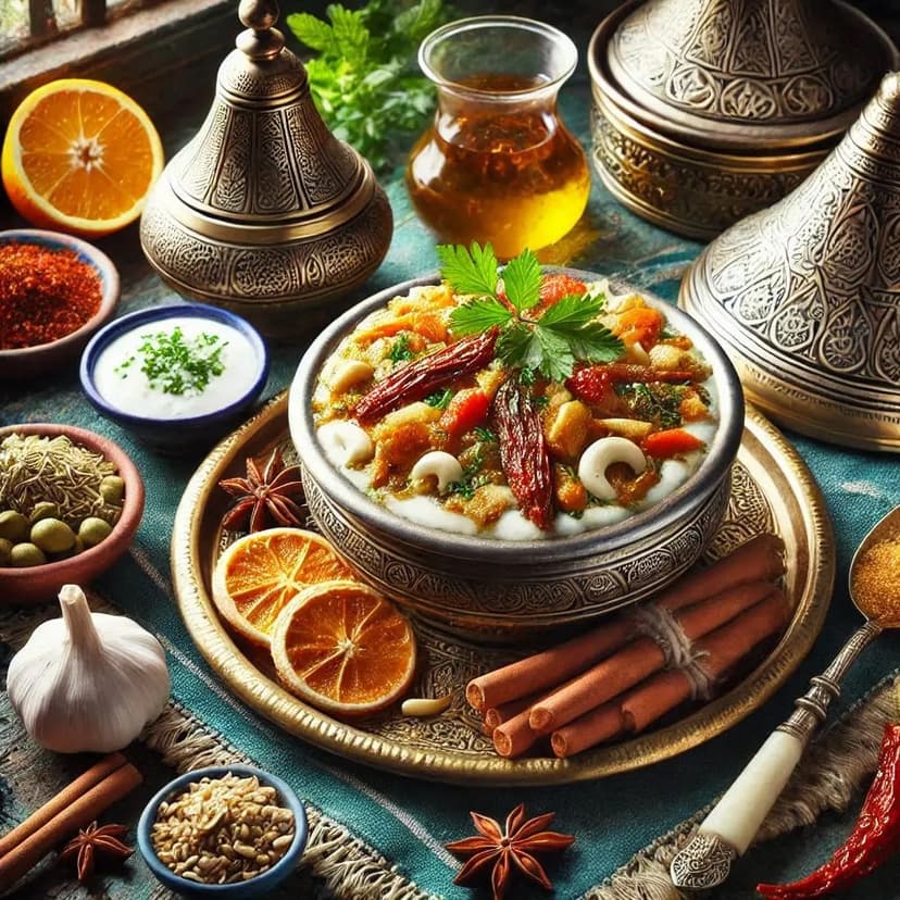 Healing Herbs in Traditional Moroccan Cuisine