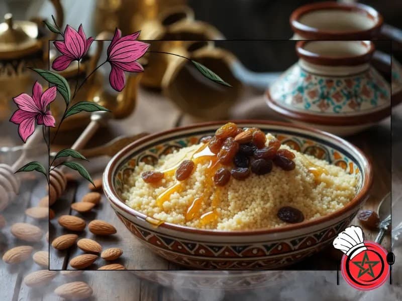 Raisin and Almond Couscous