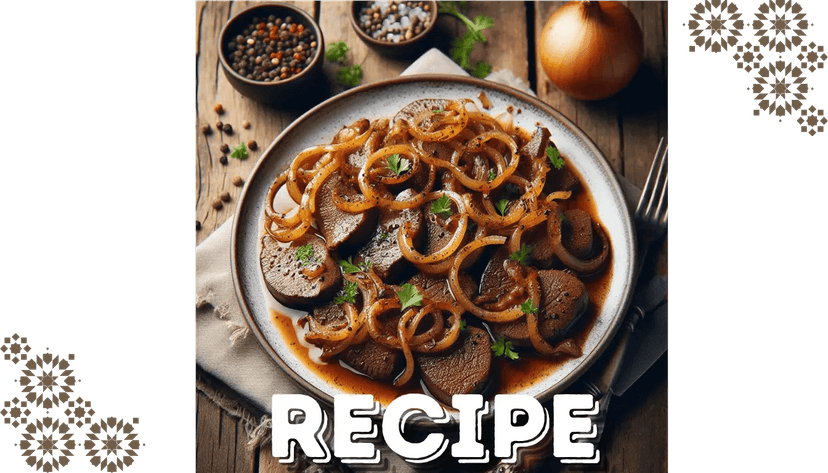 Pan-Fried Lamb Liver with Onions