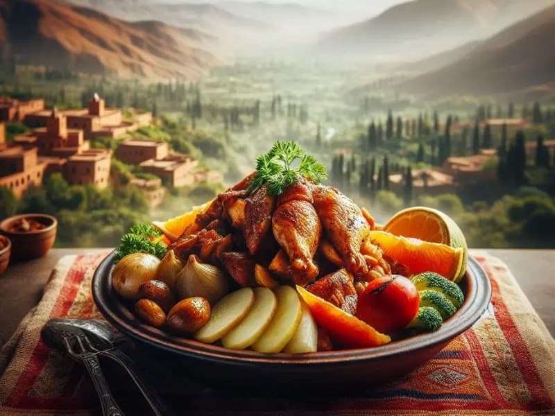 The Significance of Chicken Tajine in Moroccan Cuisine