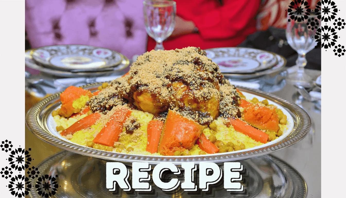 Couscous With Chicken, Chickpeas & Onions