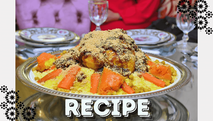 Couscous With Chicken, Chickpeas & Onions