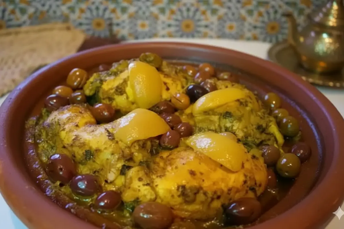 Chicken Tagine with Preserved Lemons