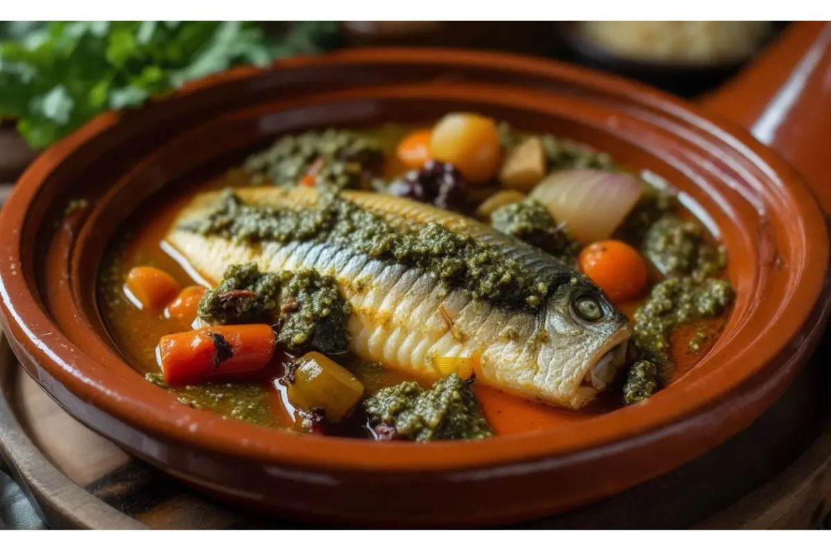 Fish Tagine with Chermoula