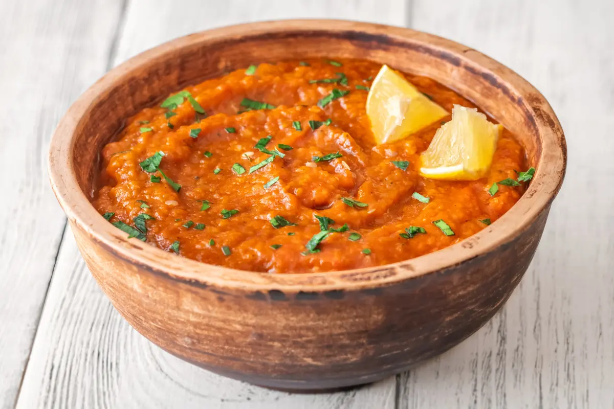 Moroccan Zaalouk (Eggplant and Tomato Dip)
